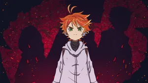 Fight For A Better Life: Emma From The Promised Neverland Wallpaper