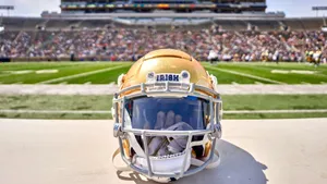 Fighting Irish Spirit Lives On In Notre Dame Football Wallpaper