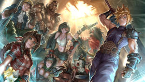 Final Fantasy 7 Cast Wallpaper
