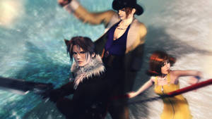 Final Fantasy 8 Squad Wallpaper