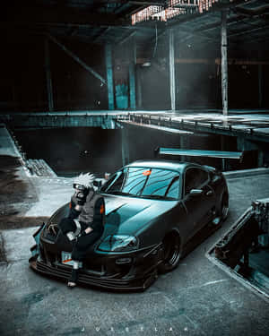 Final Lap Of The Day - Jdm Supra Wallpaper