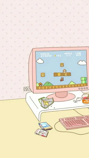 Find Your New Favorite Pastime With Aesthetic Gaming Wallpaper