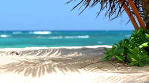 Fine Sand Beach Desktop Wallpaper