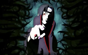 Finger Pointing Itachi Uchiha Wallpaper