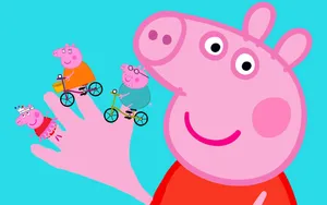 Finger Puppet Peppa Pig Wallpaper