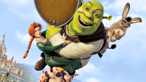 Fiona Shrek 2 In Sky Wallpaper