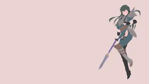 Fire Emblem Cordelia Minimalist Fan Art Wallpaper