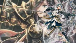 Fire Emblem Setsuna Archer Hero Wallpaper