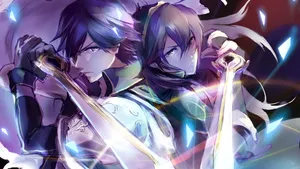 Fire Emblem Sword Users Lucina And Robin Wallpaper