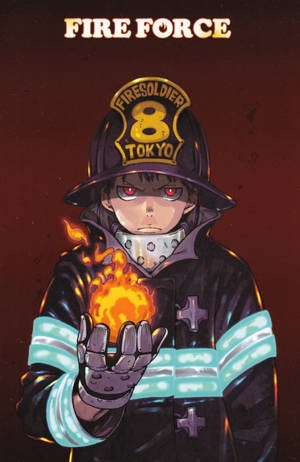 Fire Force Company 8 Shinra Wallpaper