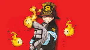 Fire Force Shinra Kusakabe Wallpaper