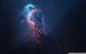 Fire On Atlantis Wallpaper