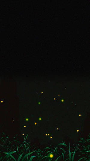 Fireflies Cool Android Wallpaper