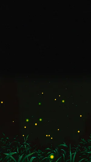 Fireflies Cool Android Wallpaper