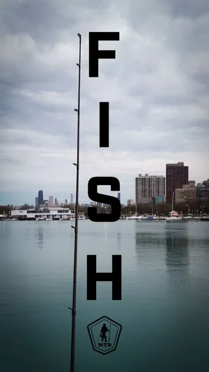 Fishing Rod Mtb Logo Wallpaper