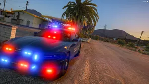 Fivem Police Car Wallpaper