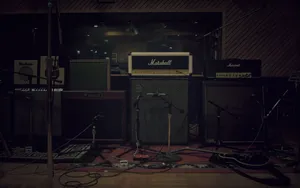 Fl Studio Marshall Speakers Wallpaper