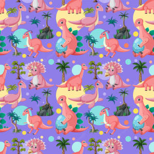 Flamingo Aesthetic Dino Wallpaper