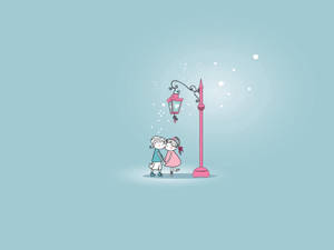 Flash, Light, Couple, Date Wallpaper