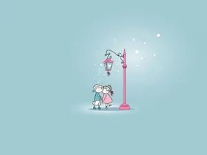 Flash, Light, Couple, Date Wallpaper