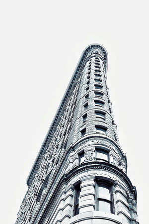 Flatiron Building Monochrome Wallpaper