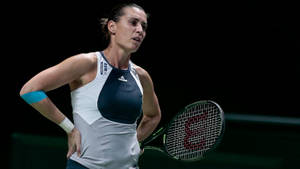 Flavia Pennetta Exasperated Wallpaper