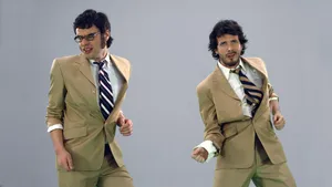 Flight Of The Conchords Matching Suits Wallpaper