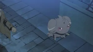 Floating Gray Espurr Wallpaper