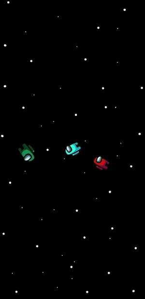 Floating In Space Among Us 4k Wallpaper