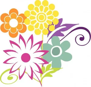 Flower Petals Clipart Wallpaper