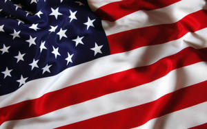 Flowy American Flag Wallpaper