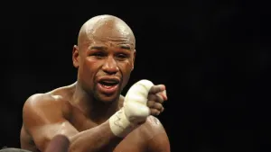 Floyd Mayweather Points At The Camera Wallpaper