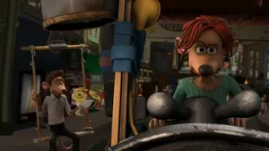 Flushed Away Rita Driving Wallpaper