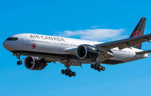Flying Air Canada Plane Wallpaper