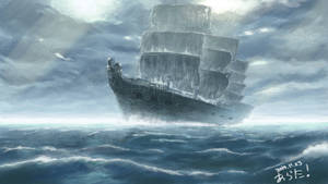 Flying Dutchman Ghost Ship Wallpaper