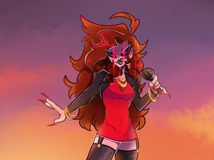 Fnf Mommy Mearest Fanart Wallpaper