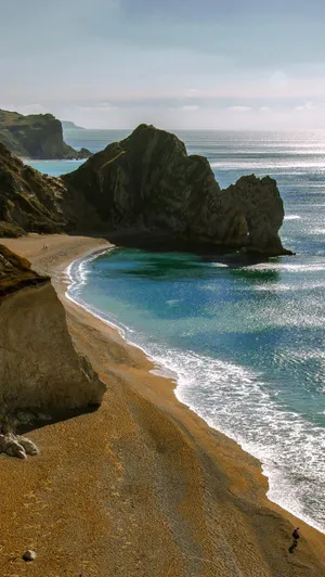 Foamy Sea Waves Beach New Phone Wallpaper