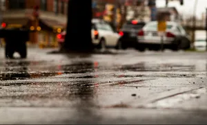 Focus Image Of Streets Seattle Rain Wallpaper