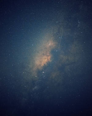 Foggy Milky Way At Night Wallpaper