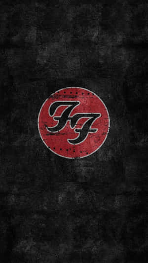Foo Fighters Logoon Black Background.jpg Wallpaper