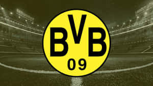 Football Fans Celebrating Borussia Dortmund At Signal Iduna Park Wallpaper