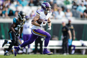 Football Legend Adam Thielen Wallpaper