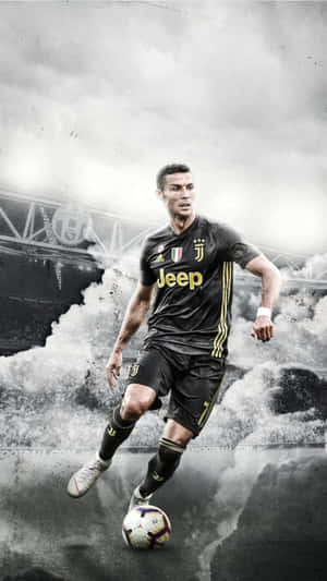 Football Players In The Field Wallpaper