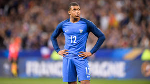 Footballer Kylian Mbappe Wallpaper