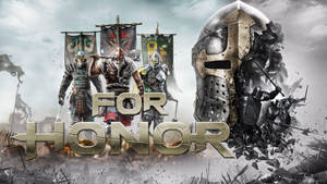 For Honor Game Broken Knight Helmet Wallpaper