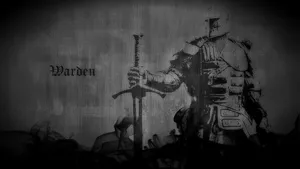 For Honor Warden Gray Art Wallpaper