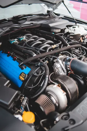 Ford Modified Engine Wallpaper