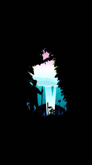 Forest Explorer Iphone X Amoled Wallpaper