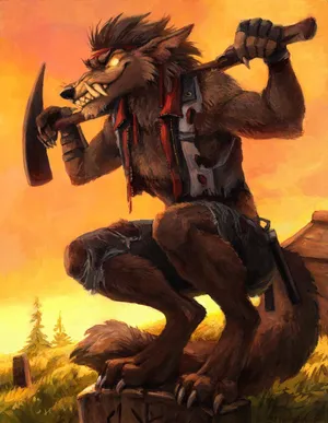 Fornite Character Dire Fan Art Wallpaper