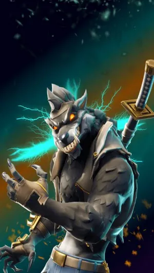 Fornite Character Dire Wallpaper